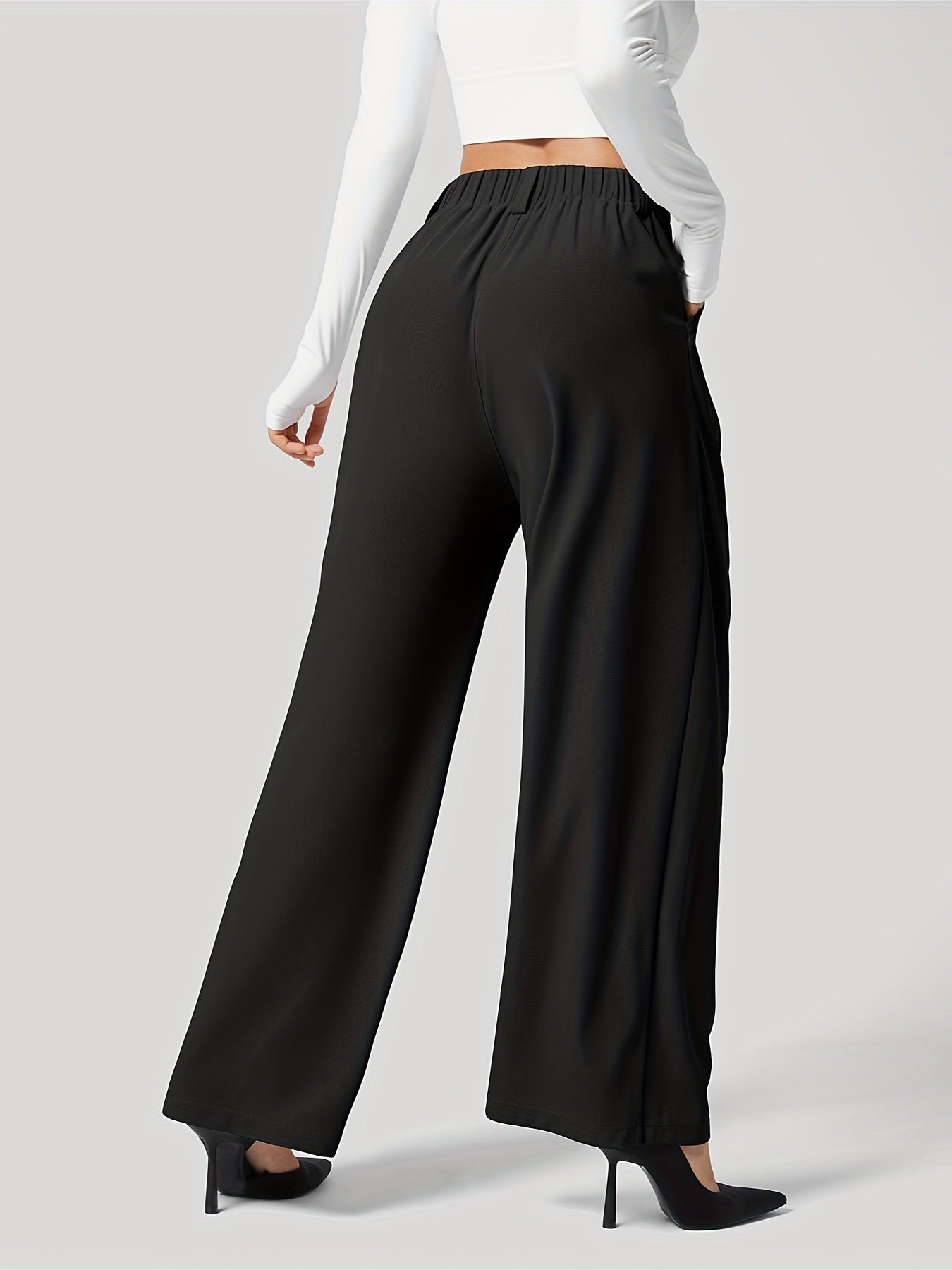 Hazel Blues® | Wide Leg Pants with Pockets