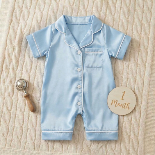 Silk Baby Pajamas