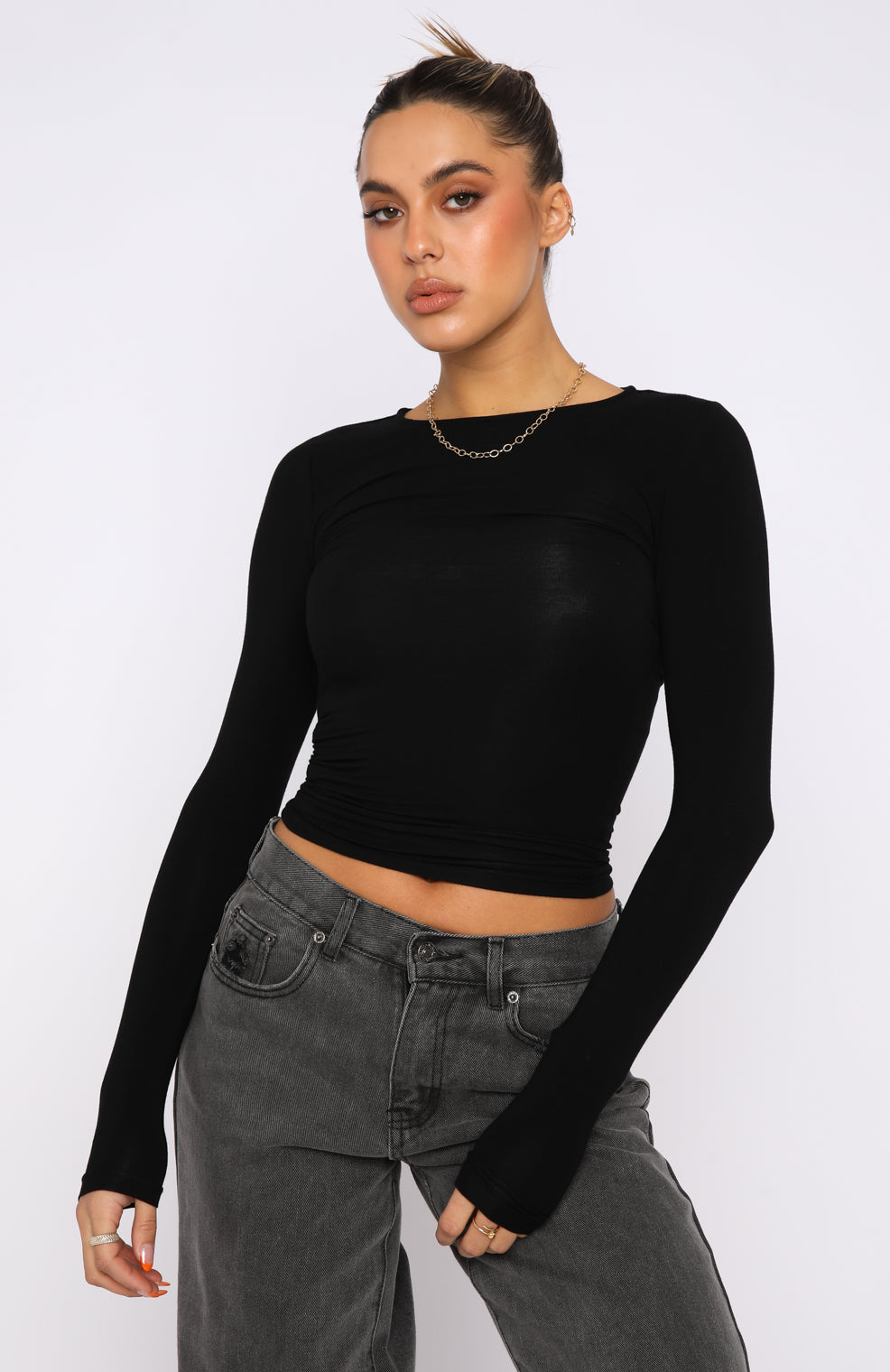 Only For Tonight Long Sleeve Top