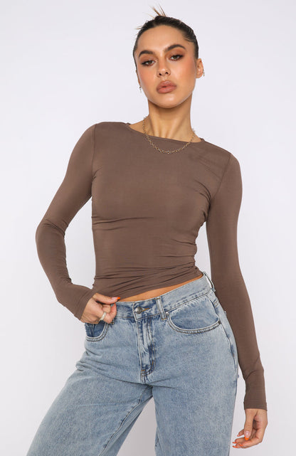 Only For Tonight Long Sleeve Top
