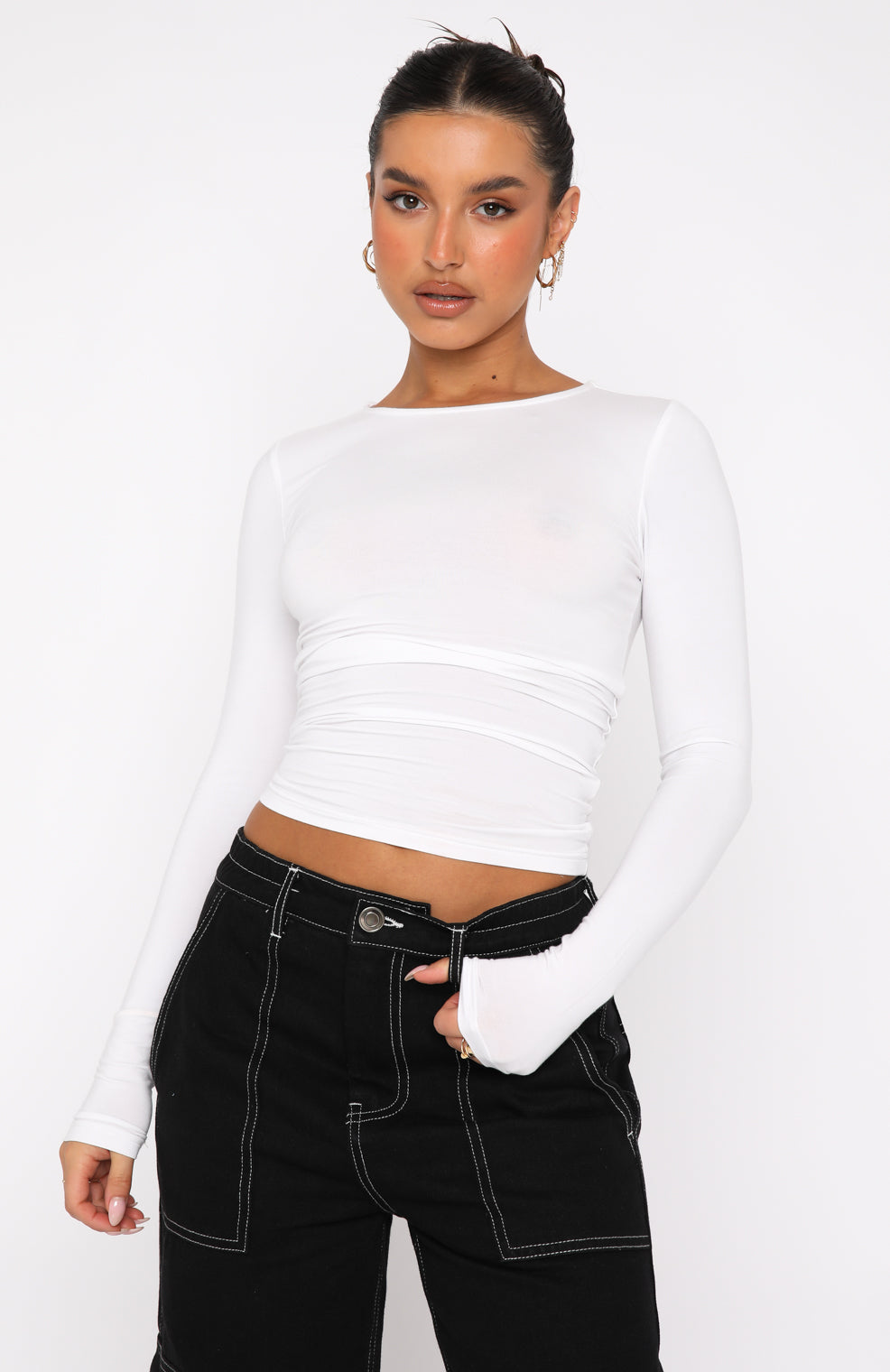 Only For Tonight Long Sleeve Top