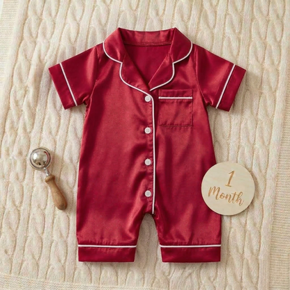 Silk Baby Pajamas