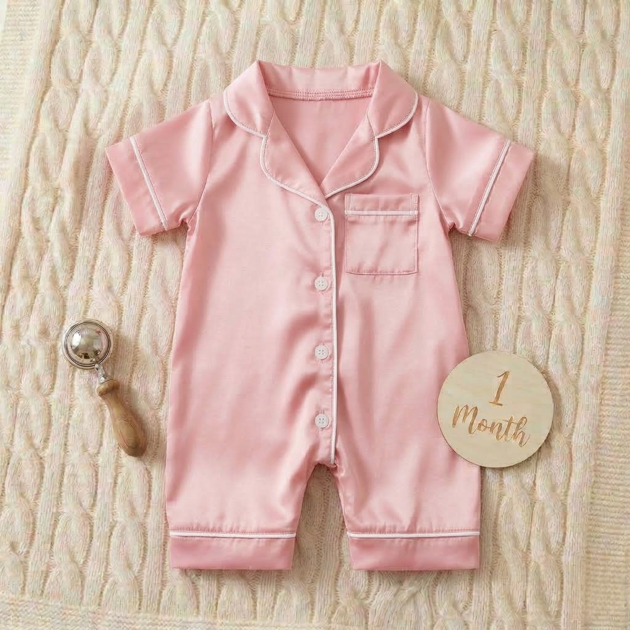 Silk Baby Pajamas