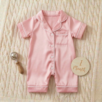 Silk Baby Pajamas