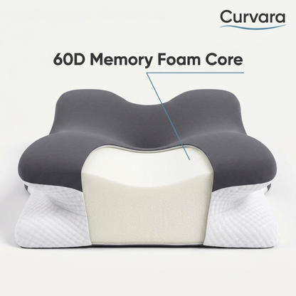 The Curvara Cervical Pillow