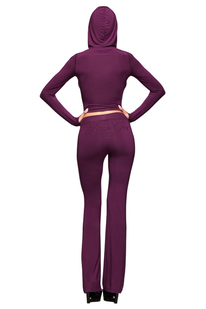 BLARE HOODIE - PLUM