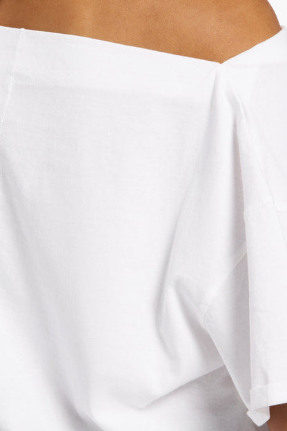 Vintage Cotton Off The Shoulder T-Shit