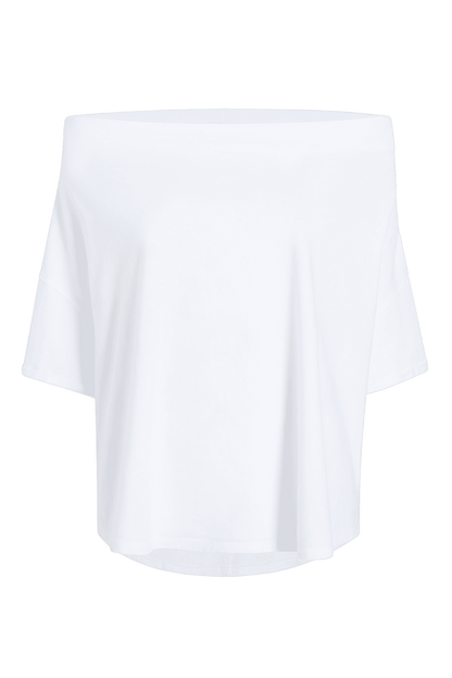 Vintage Cotton Off The Shoulder T-Shit