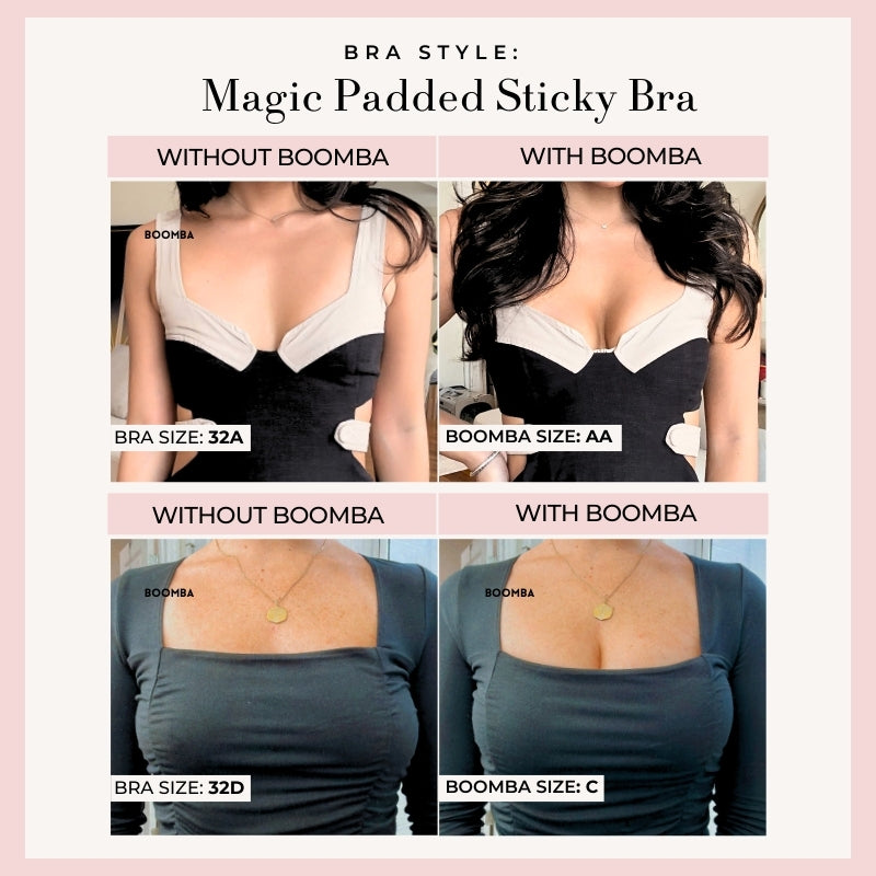 BOOMBA™ Magic Padded Sticky Bra