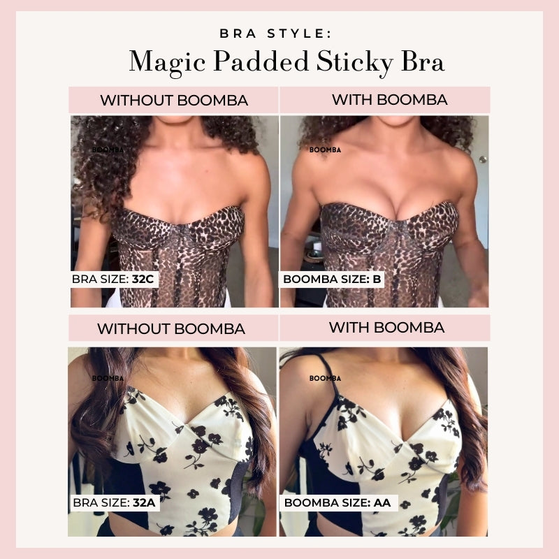 BOOMBA™ Magic Padded Sticky Bra
