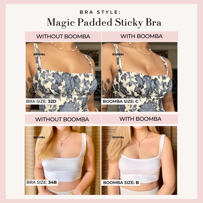 BOOMBA™ Magic Padded Sticky Bra