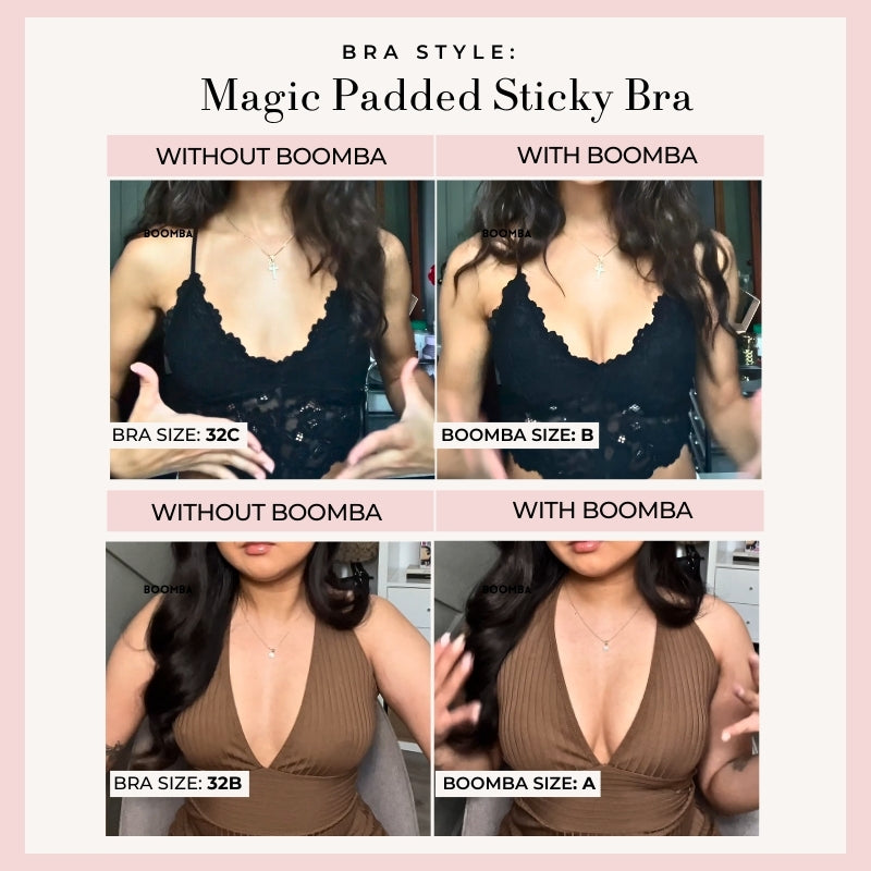 BOOMBA™ Magic Padded Sticky Bra
