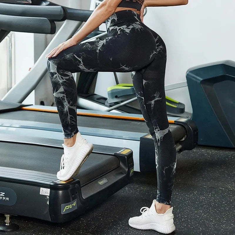 The Lux "Byron Babe" Tie Dye Leggings