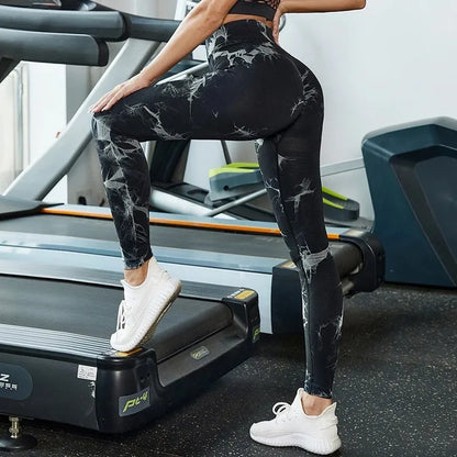 The Lux "Byron Babe" Tie Dye Leggings