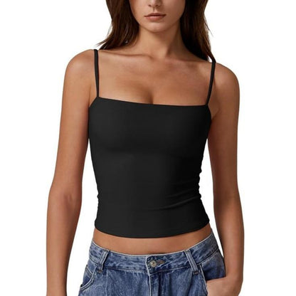 Women's Double Lined Basic Tank Top