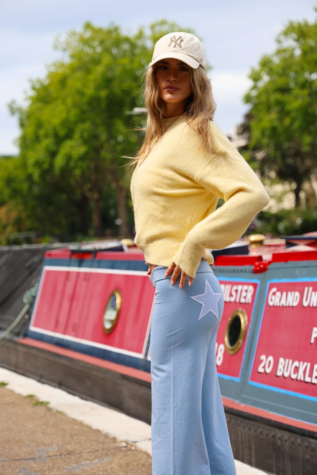 Velour Star Jogger