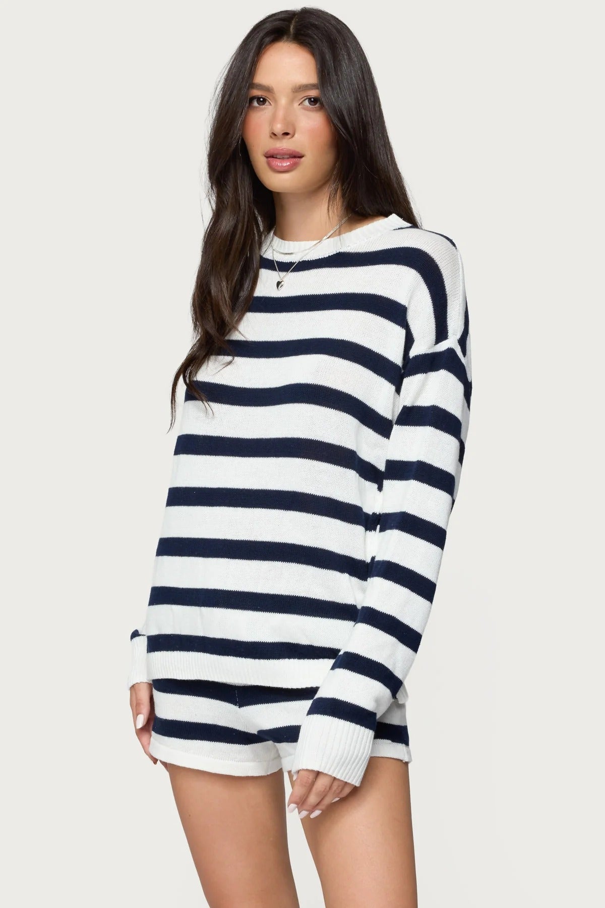 Knit Stripe Set