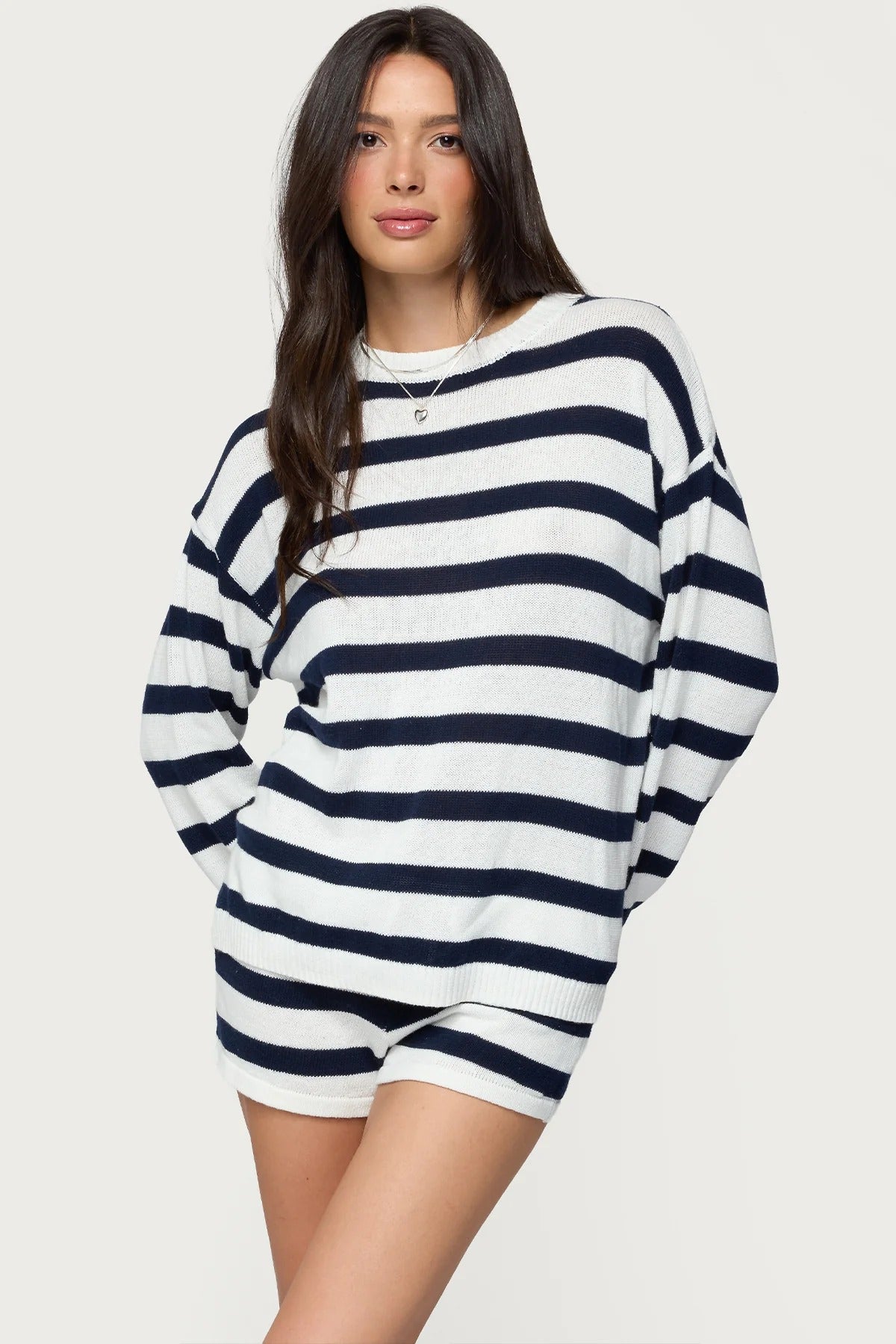 Knit Stripe Set