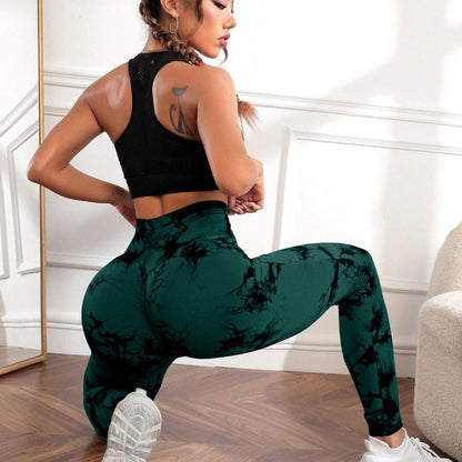 The Lux "Byron Babe" Tie Dye Leggings